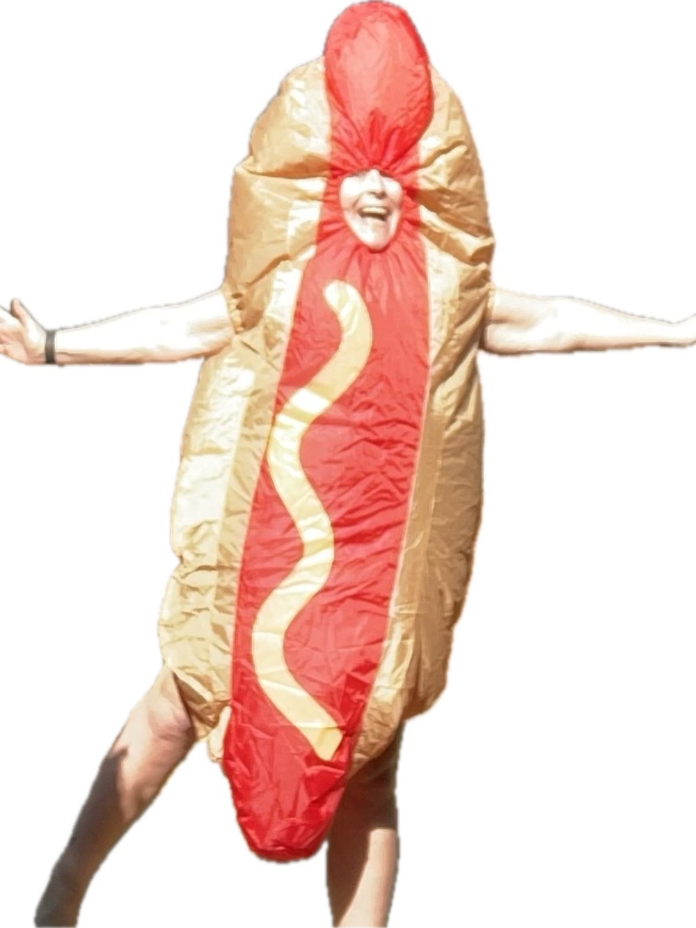 Inflatable Hotdog Costume
